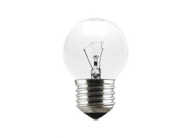 LAMPADA BOLINHA INCANDESCENTE 15W 127V