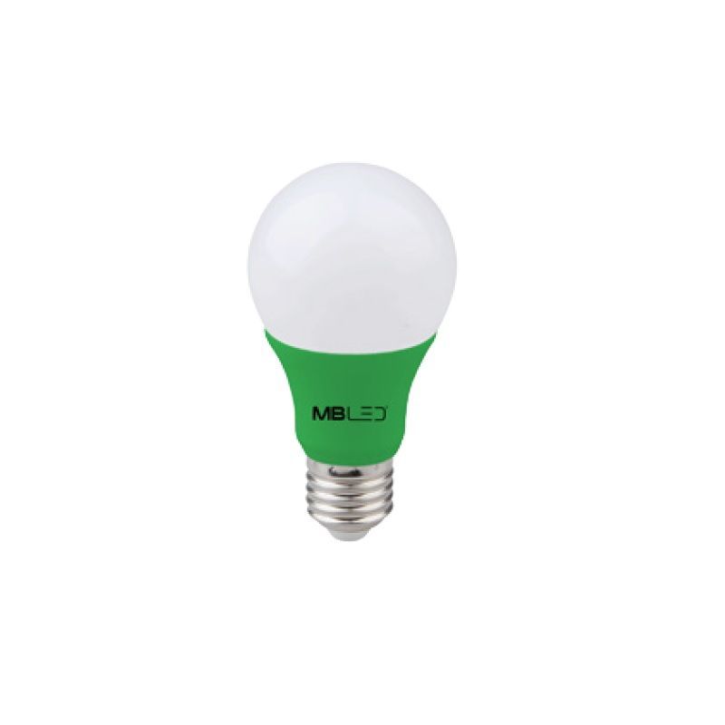 LAMPADA BULBO 7W VERDE