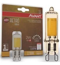 LAMPADA G9 RETRO AMBAR 2W 127V LUXPIN