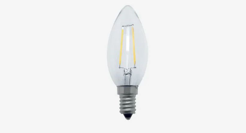 LAMPADA VELA 2W 2700K 127V E14