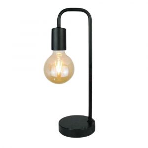 LUMINARIA DE MESA CARPI METAL PRETO T16089A-BLACK