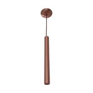 PD-360/50 PENDENTE TUBO REDONDO 50CM 1XGU10 COBRE