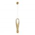 PENDENTE 12W 3000K 45CM GOLD / DOURADO - DCD02806