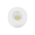 SPOT AUTHENTIC SOBREPOR REDONDO 5W 3000K BIVOLT BRANCO FOSCO