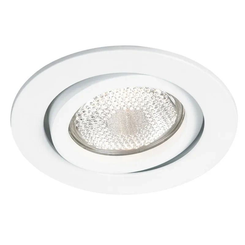 SPOT BORDERLESS REDONDO ALUMINIO 1XAR111 BRANCO 