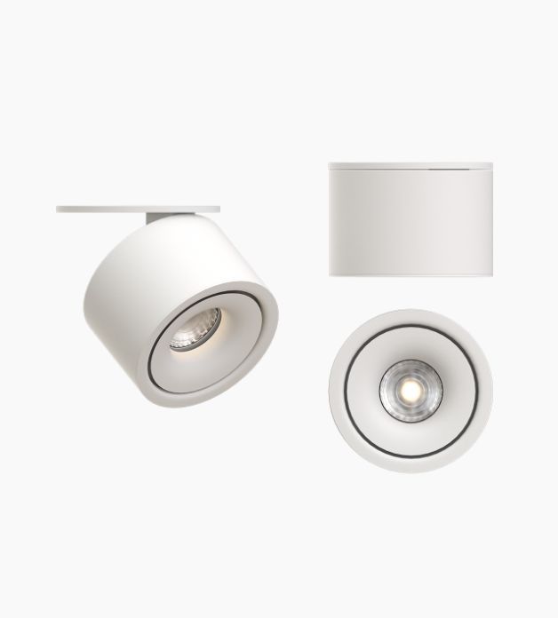 SPOT SOBREPOR FARO UNO ARCHI 12W 3000K BRANCO 24°